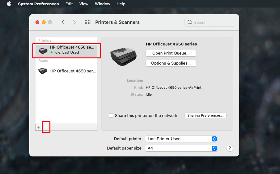 hp printer software for mac